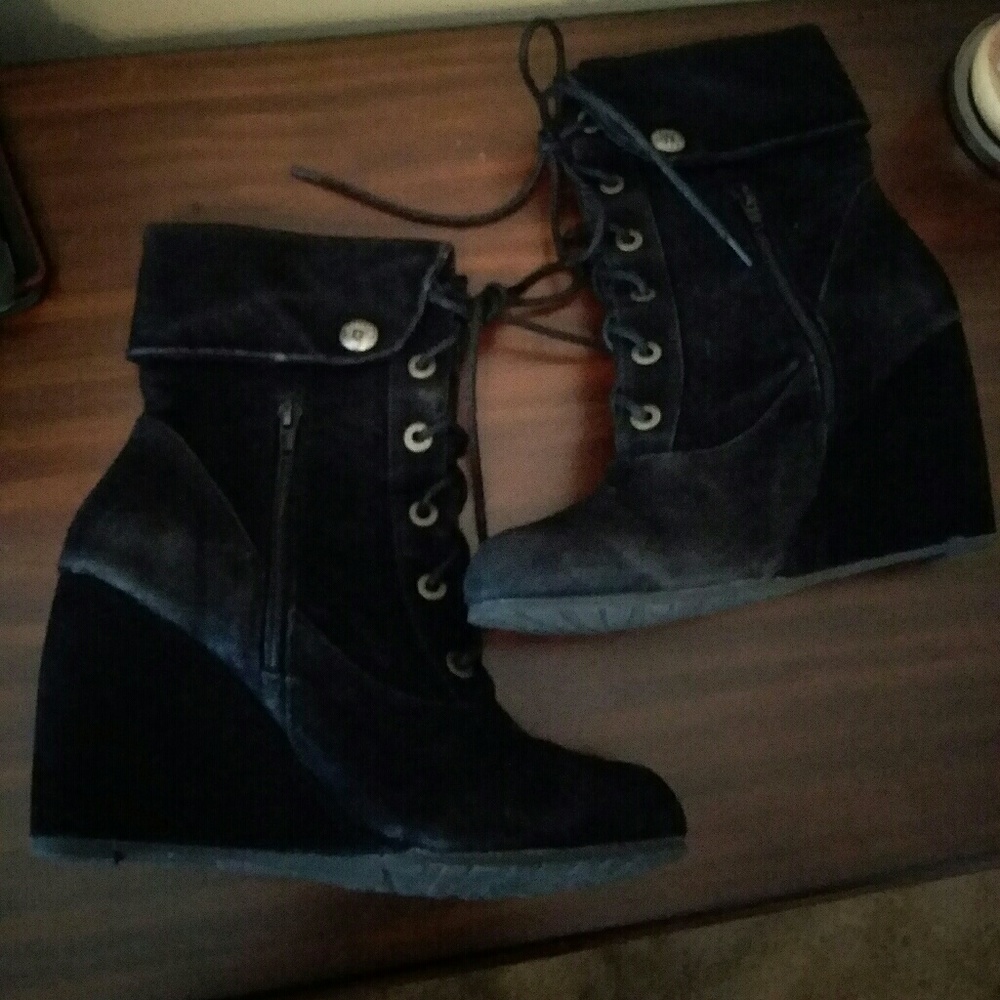 Mid calf boots